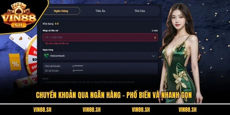 Rút tiền VIN88